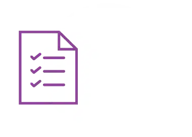 Icono Disposiciones Legales Morado